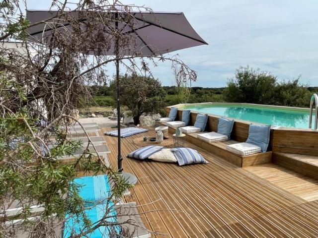 Le Domaine Du Cade-Gites D'Exception 4Etoiles "La Villa Du Cade" Cazevieille Eksteriør billede
