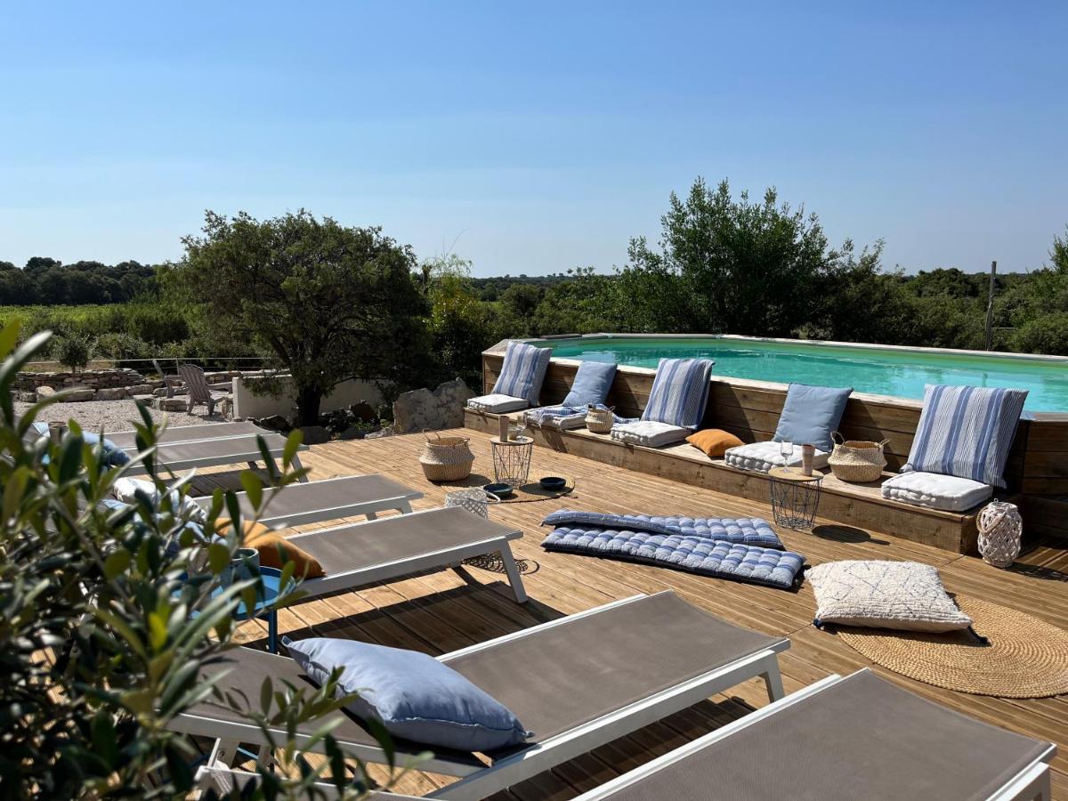 Le Domaine Du Cade-Gites D'Exception 4Etoiles "La Villa Du Cade" Cazevieille Eksteriør billede